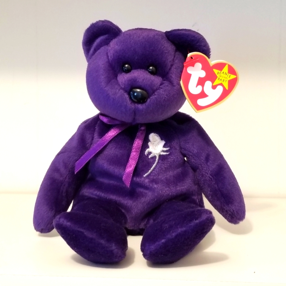 Princess Bear Beanie Baby